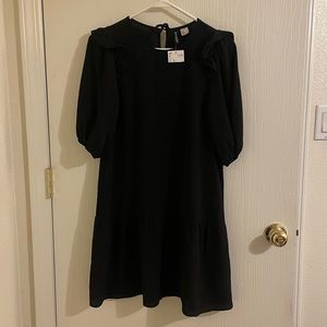 H&M Divided Black Dress XS